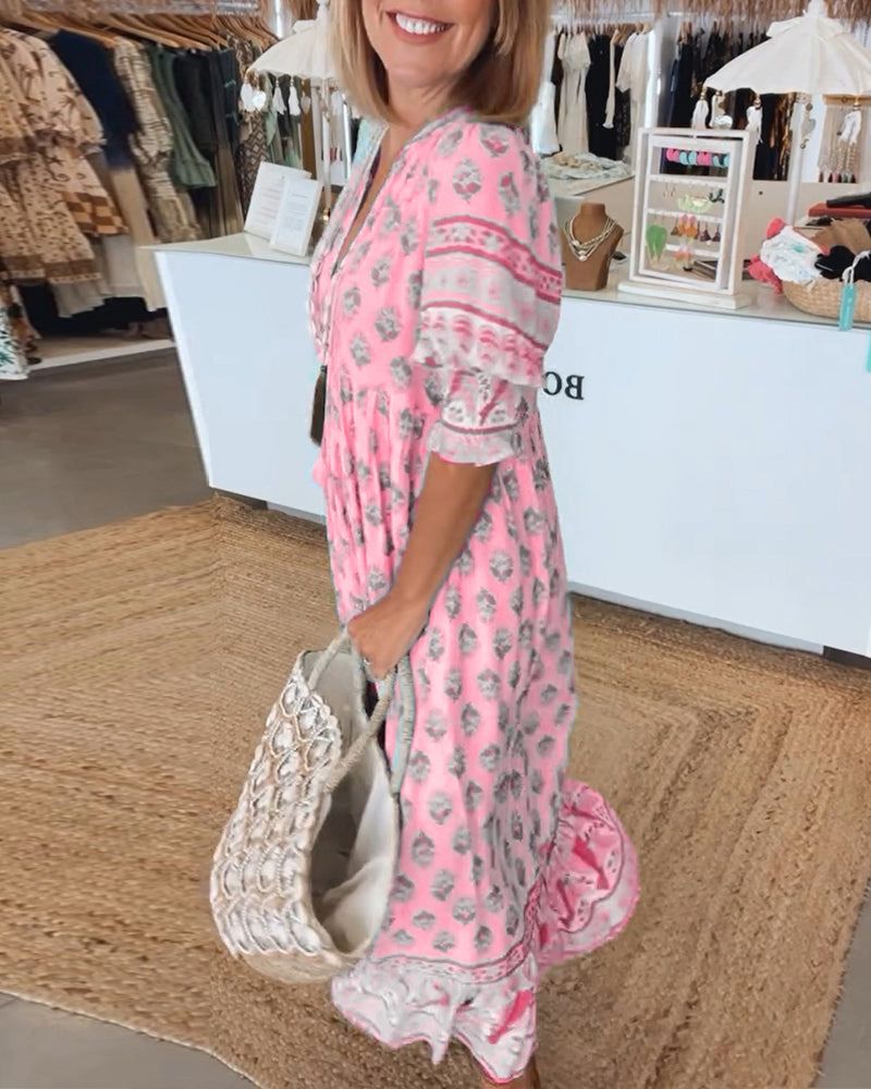 Silja | Kuvioitu Mekko, Joka Saa Sinut Tuntemaan Itsesi Eläväksi