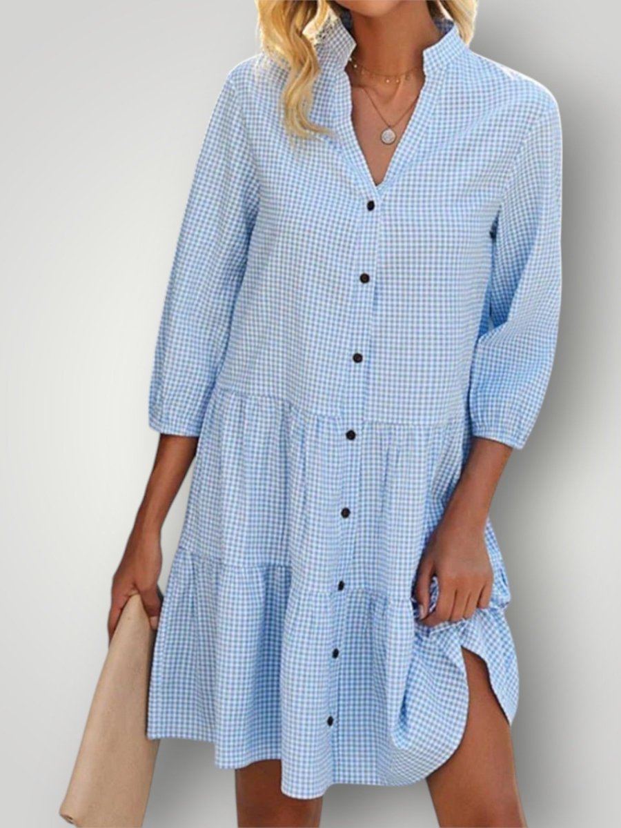Adeline™ – Tyylikäs röyhelömekko